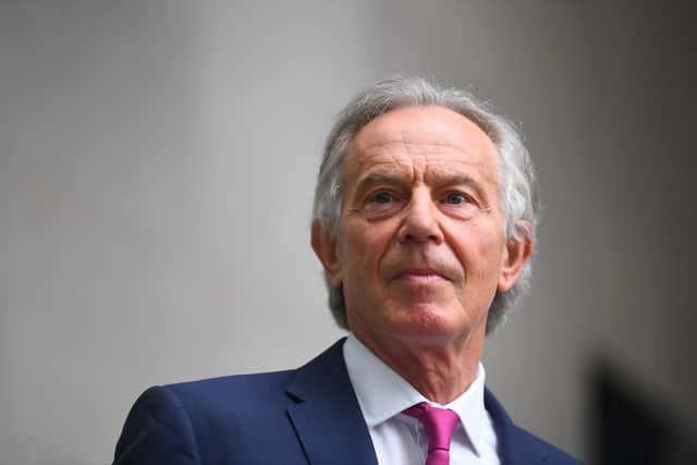 Former prime minister Tony Blair, who sent UK troops into Afghanistan 20 years ago, who has said Britain has a "moral obligation" to stay until "all those who need to be are evacuated".