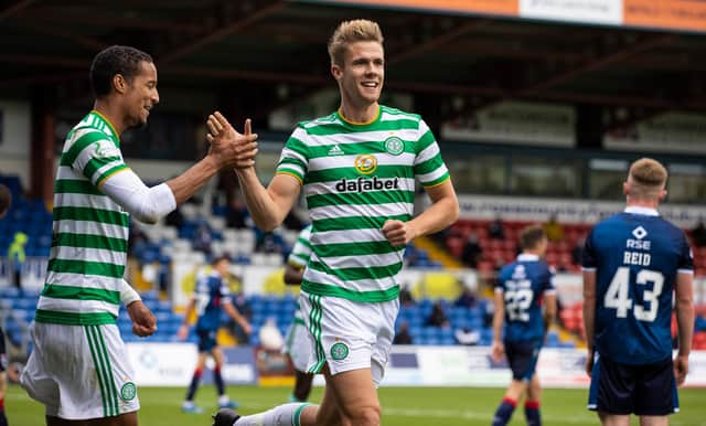 Celtic have used the 3-5-2 the last two games, against Ross County and St Mirren, emerging victorious in both. Picture: SNS