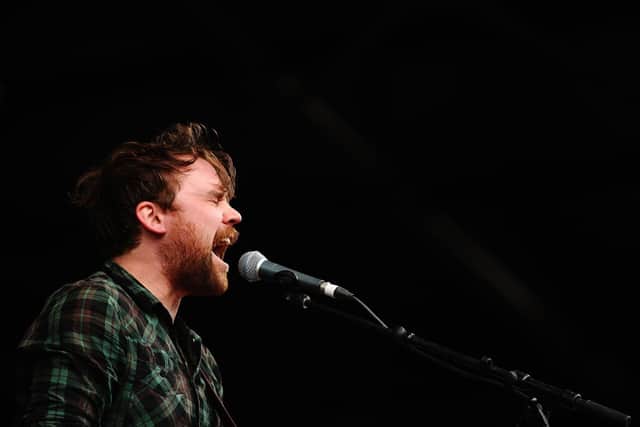 Scott Hutchison on stage in Australia, 2010.  Pic: Mark Metcalfe/Getty Images