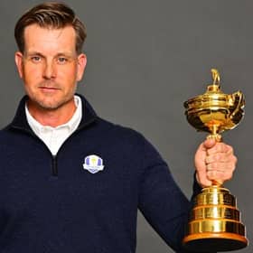 European Ryder Cup captain Henrik Stenson is relishing the 2023 event in Rome. Picture: Julio Aguilar/Getty Images.