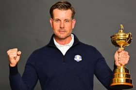 European Ryder Cup captain Henrik Stenson is relishing the 2023 event in Rome. Picture: Julio Aguilar/Getty Images.