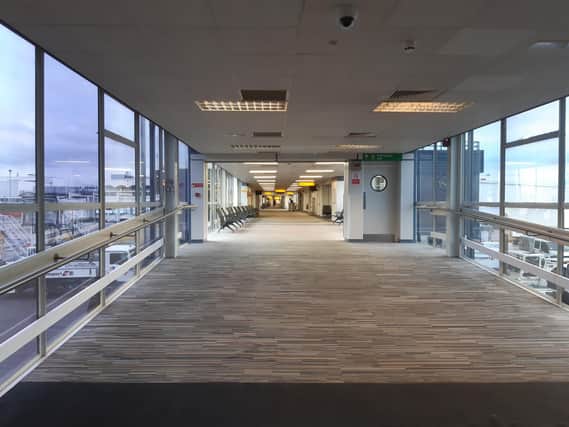 5:20pm on a Sunday at Glasgow Airport. Picture: The Scotsman