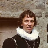 Charles Foster regularly cut a dash in medieval costume