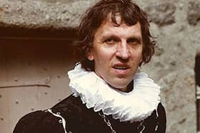 Charles Foster regularly cut a dash in medieval costume