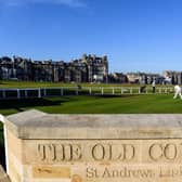 Golf correspondent Martin Dempster hit rock bottom on the Old Course in St Andrews during a media event in 2015. Picture: Andy Buchanan/AFP via Getty Images.