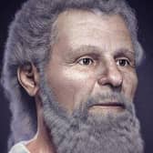 This is a facial reconstruction of Valentine of Rome who is thought to be the original Saint Valentine himself.