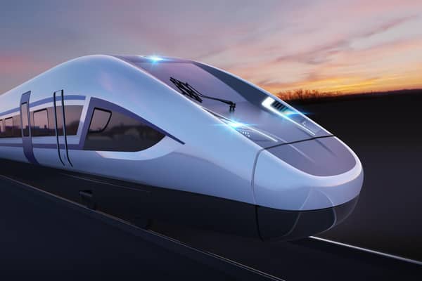 HS2 is one of the largest infrastructure projects seen in the UK for decades. Picture: Siemens/PA Wire