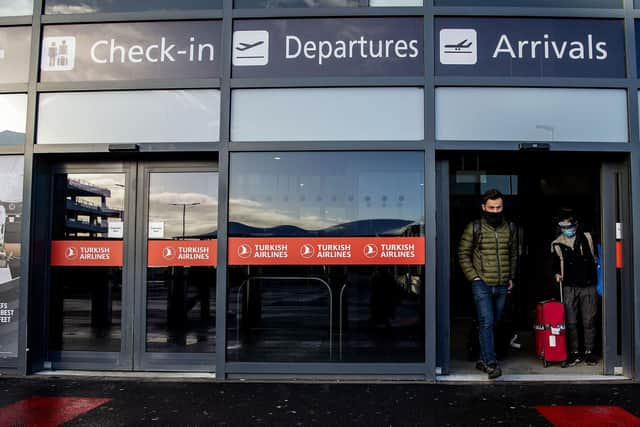 The check-in worker said some passengers got angry if their hand baggage was ruled too big or heavy, or their travel documents were questioned. Picture: Lisa Ferguson