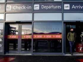 The check-in worker said some passengers got angry if their hand baggage was ruled too big or heavy, or their travel documents were questioned. Picture: Lisa Ferguson