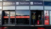 The check-in worker said some passengers got angry if their hand baggage was ruled too big or heavy, or their travel documents were questioned. Picture: Lisa Ferguson