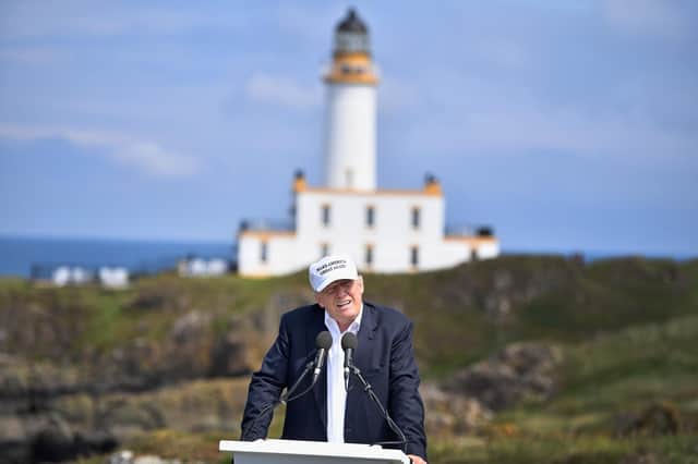 Donald Trump's Turnberry resort has been paid nearly a quarter of a million pounds by his own government in the past four years, but the bill could be higher. Picture: Jeff J Mitchell/Getty Images