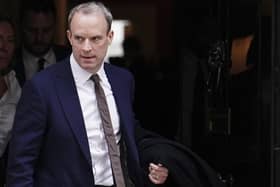 Dominic Raab has resigned as Deputy Prime Minister and Justice Secretary (Picture: Jordan Pettitt/PA)