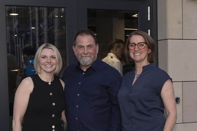 Stacey Wilson, Kevin McLuskey, Mary Pat McFarlane – directors at VMH Solicitors. Picture: Alan Simpson Photography