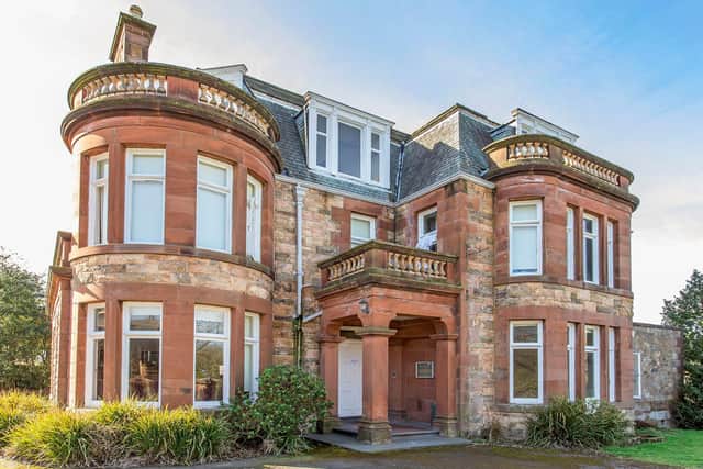 The staff accommodation building, which consists of 18 bedrooms over four-storeys, is surplus to requirements and has been placed on the market. Picture: Property Studios