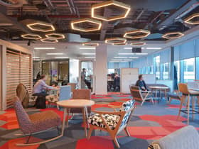 New workplaces offer spaces that mimic cafés and hotel lobbies, says Kennedy. Picture: David Barbour.