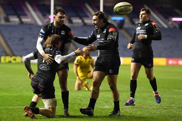 Glasgow Warriors defeated Perpignan at BT Murrayfield earlier this month.