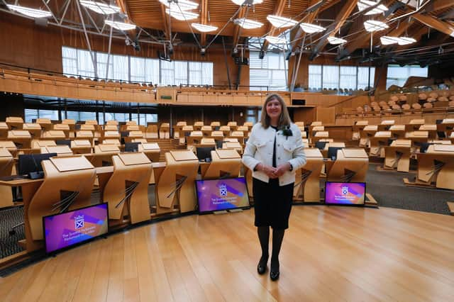 Alison Johnstone, new Presiding Officer of the Scottish Parliament, will find widespread support for reforming the way it works, says Murdo Fraser (Picture: Andrew Cowan/Scottish Parliament)