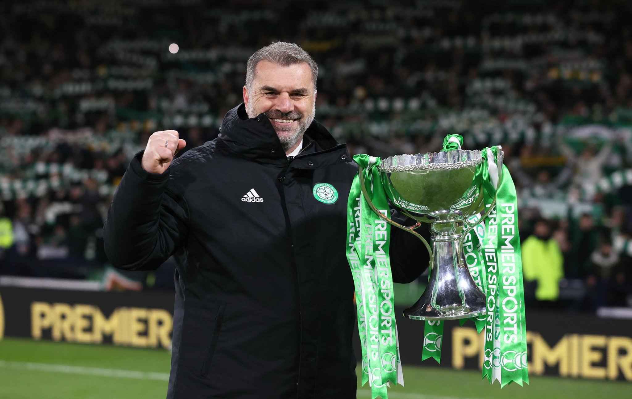 How Celtic boss Ange Postecoglou celebrated Premier Sports Cup win at home  | The Scotsman