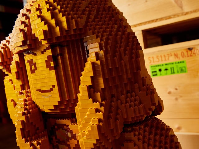 Harry Potter has not only made it over to the Muggle world, but the Lego one too.