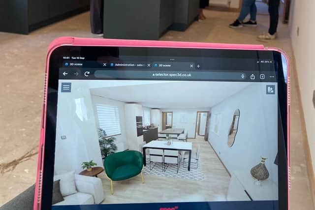 Spec3D in action at an Easy Living Developments site in Fife