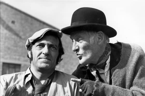 Harry H Corbett and Wilfrid Brambell starred in the television series Steptoe and Son in the days when sitcoms were funny (Picture: Mike Lawn/Fox Photos/Getty Images)