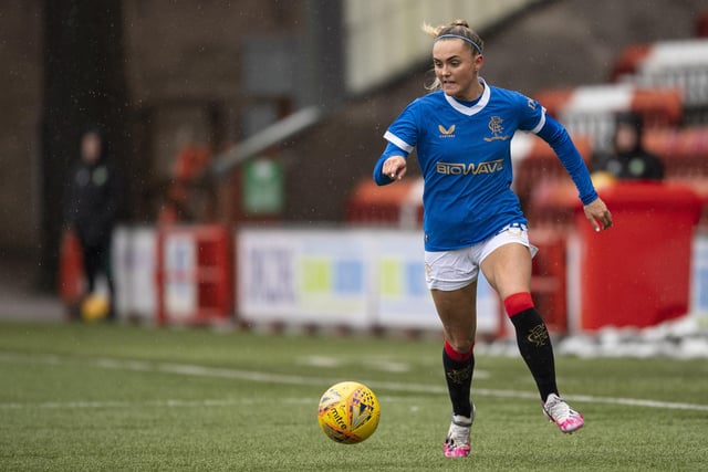 One of the best midfielders in the league, Kerr has lifted the title for both Glasgow City and Rangers. She has bags of talent, and is now understandably a regular for club and country.