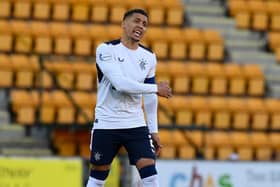 Rangers captain James Tavernier during his return to action against St Johnstone at McDiarmid Park on Wednesday. (Photo by Rob Casey / SNS Group)