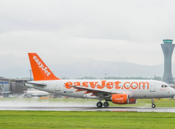 EasyJet aircraft were a familiar sight at Scottish airports, including Edinburgh, before the pandemic but services have been cut back sharply. Picture: Ian Georgeson