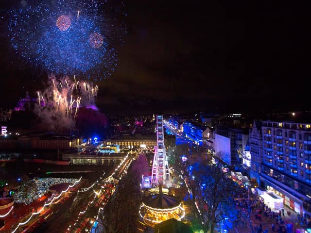 Up to 30,000 revellers are expected to flock to Princes Street for Edinburgh's Hogmanay street party.