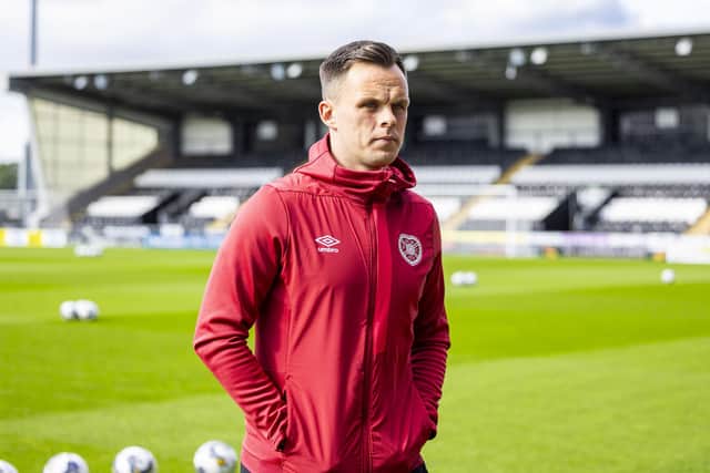 Lawrence Shankland came close to rescuing a point for Hearts right at the death against St Mirren.