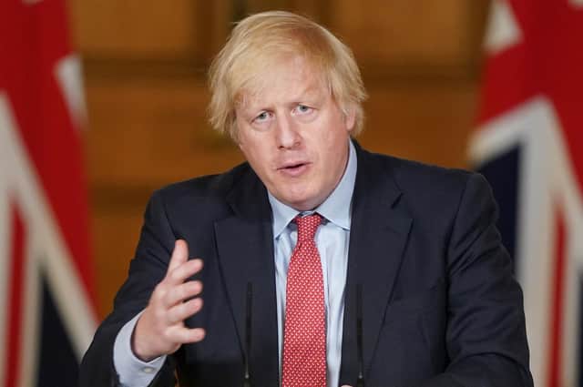 Boris Johnson has said the Conservatives' manifesto pledge not to increase taxes remains in force (Pippa Fowles/10 Downing Street/Crown Copyright/PA Wire)