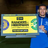 Rangers defender James Tavernier promotes the Premier Cup Semi-Final against Hibs