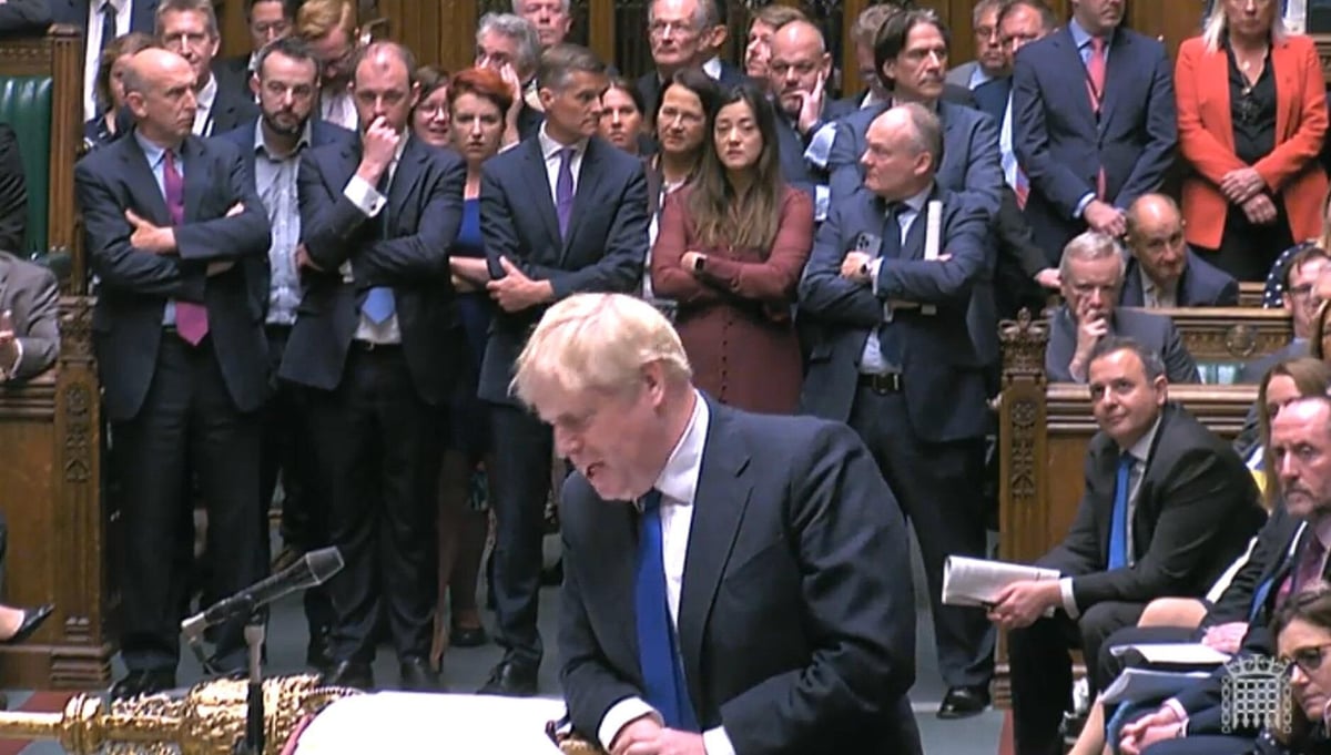 Boris Johnson’s woes deepen with early morning resignations as Brandon Lewis, Helen Whately and Damian Hinds quit