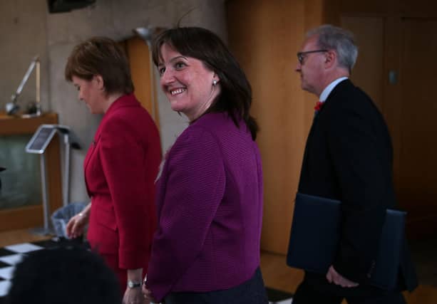 Maree Todd gave an update about women who had been excluded from the screening programme.