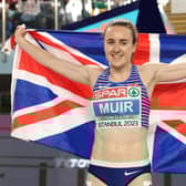 Laura Muir leads the Scottish contingent at the World Championships in Budapest.