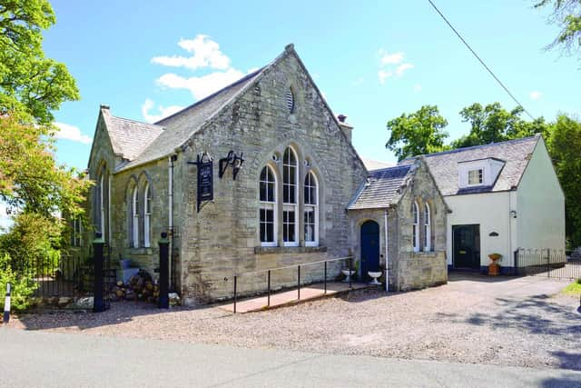 The Schoolhouse, Minto, Scottish Borders. Image: James Crawford