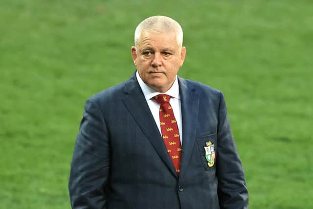 Lions coach Warren Gatland has urged his players to play the game in the correct manner on Saturday. Picture: David Rogers/Getty Images
