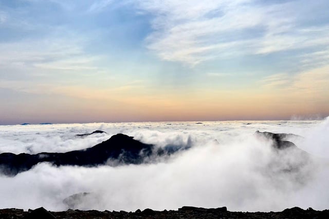 Cloud inversions may be most common in autumn and winter, but are still very rare.