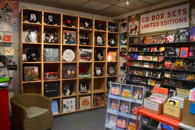 Concorde Music and its vast selection of vinyl (Photo: Garry Smith).