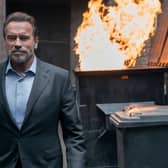 Arnold Schwarzenegger will return to the small screen in his first scripted series, FUBAR. Cr: Netflix