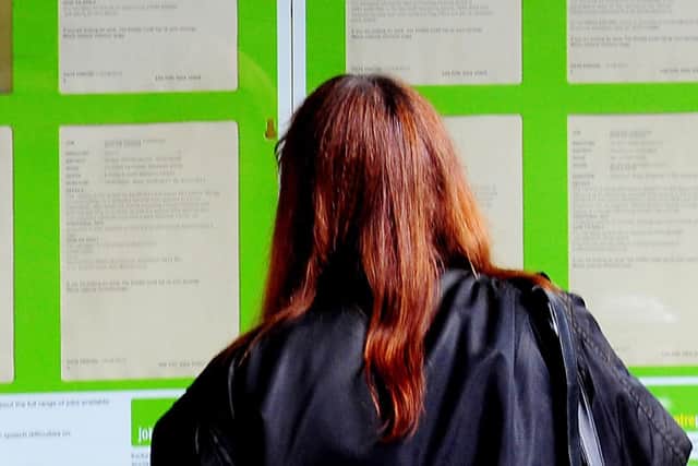 The unemployment rate in Scotland has dropped by 1.1 percentage points in the past year, figures show. Picture: Rui Vieira/PA Wire