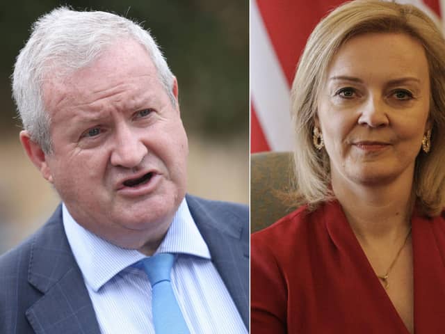 The SNP's Ian Blackford has said new Prime Minister LIz Truss could be 'even worse' than Boris Johnson. Picture: PA