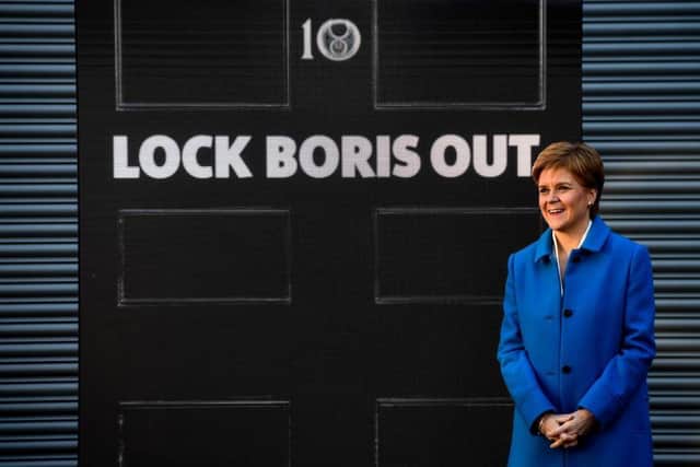 Would many more people than the Prime Minister be locked out of Scotland were Nicola Sturgeon to get her stated Independence wish? (Picture: Andy Buchanan/AFP/Getty)