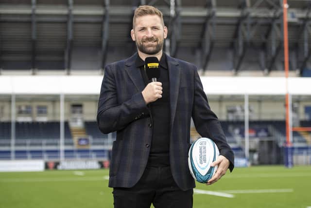 John Barclay retired from playing in 2020 and is now an analyst. (Photo by Ross MacDonald / SNS Group)