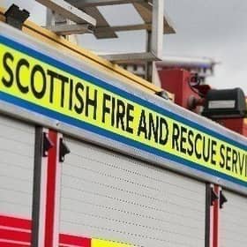 The Scottish Fire and Rescue Service remain on the scene at St Michael's Inn after a blaze broke out on Tuesday night.