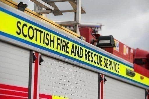 The Scottish Fire and Rescue Service remain on the scene at St Michael's Inn after a blaze broke out on Tuesday night.
