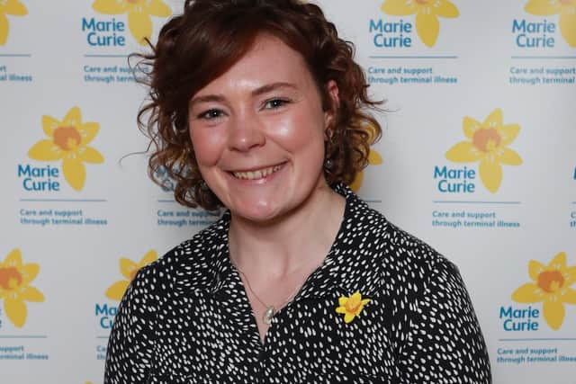 Ellie Wagstaff is Policy and Public Affairs Manager at Marie Curie