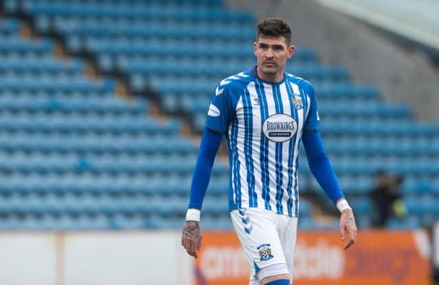 Kilmarnock's Kyle Lafferty is back in Ayrshire after a six-month stint with Anorthosis Famagusta. (Photo by Craig Foy / SNS Group)