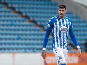 Kilmarnock's Kyle Lafferty is back in Ayrshire after a six-month stint with Anorthosis Famagusta. (Photo by Craig Foy / SNS Group)