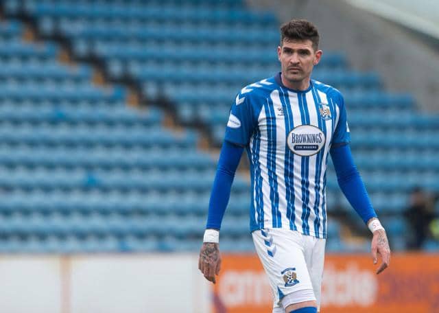 Kilmarnock's Kyle Lafferty is back in Ayrshire after a six-month stint with Anorthosis Famagusta. (Photo by Craig Foy / SNS Group)